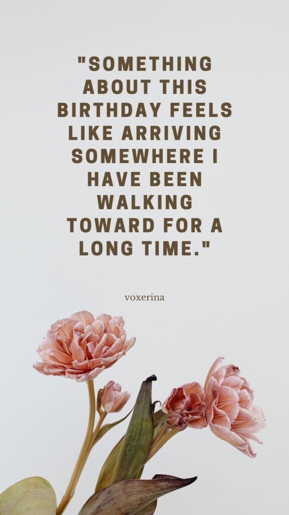 Aesthetic Birthday Captions