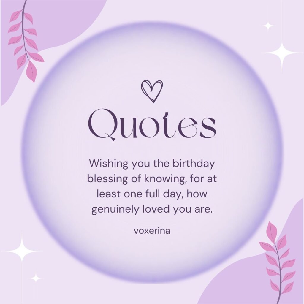 Birthday Blessing Quotes