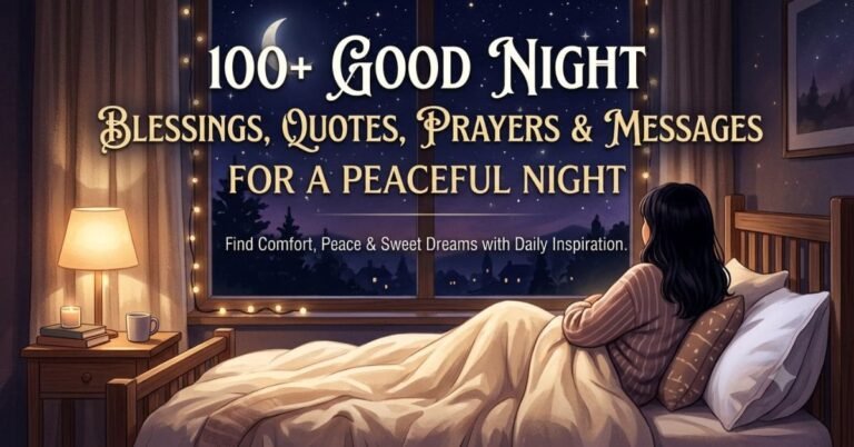 Good Night Blessings