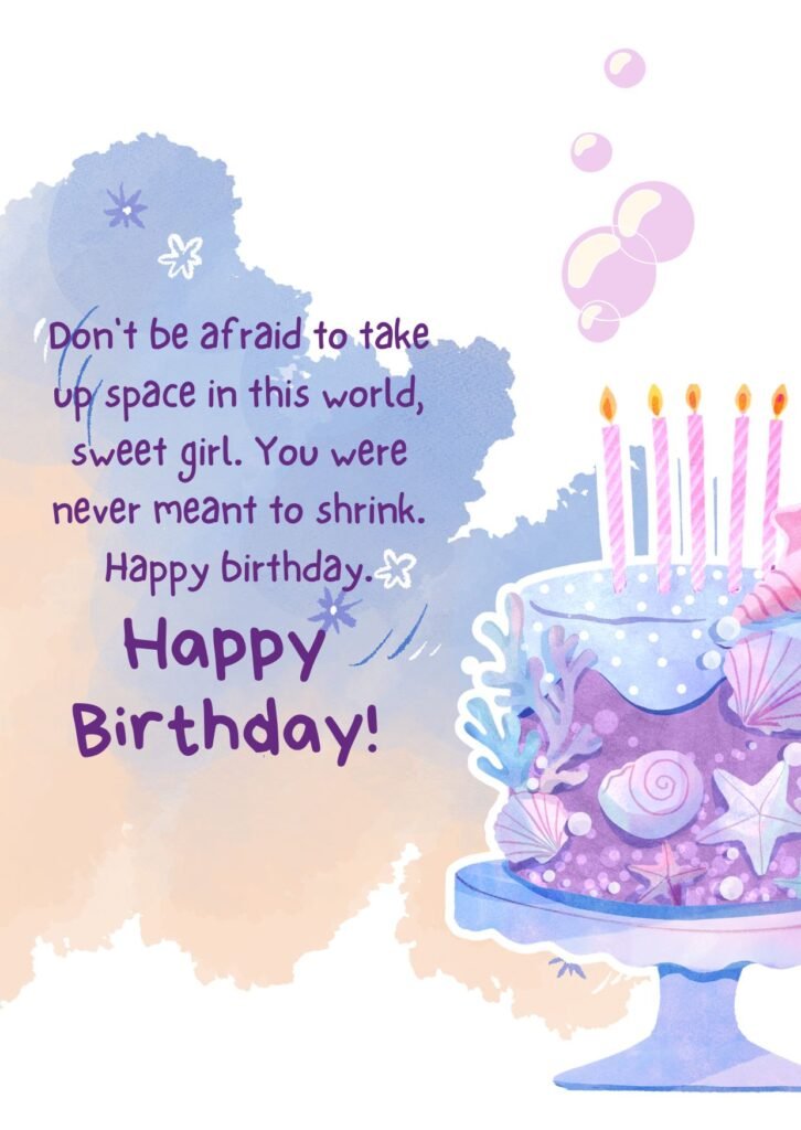 Inspirational Birthday Wishes for Granddaughter
