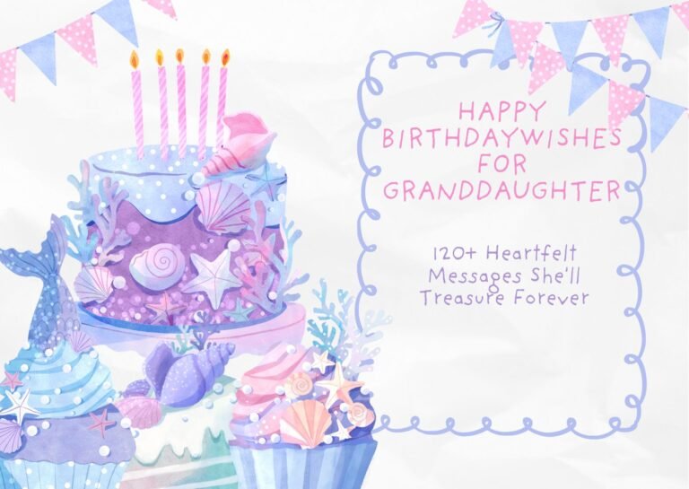 birthday wishes for granddaughter