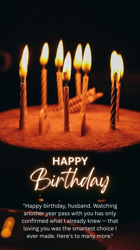 Birthday Card Messages for Husband
