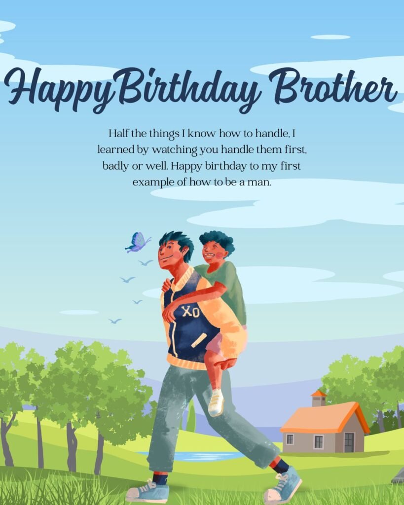 Birthday Wishes for Brother from Brother