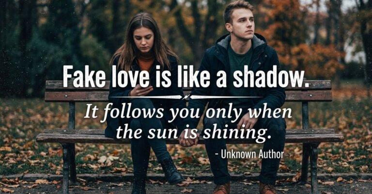 Fake Love Quotes