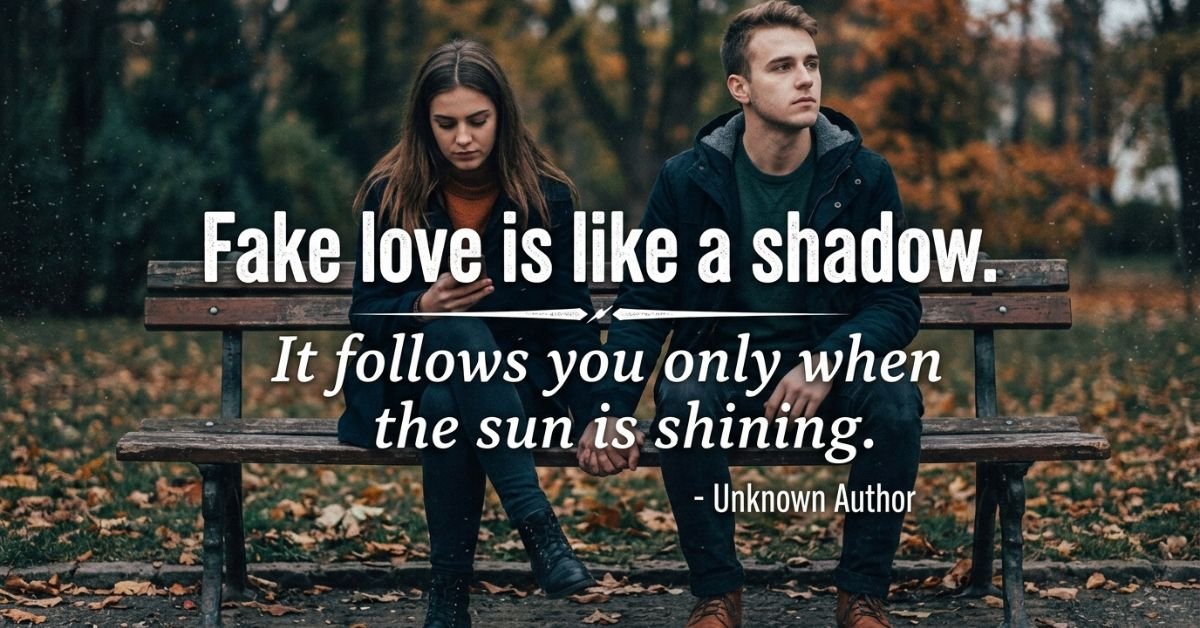 Fake Love Quotes