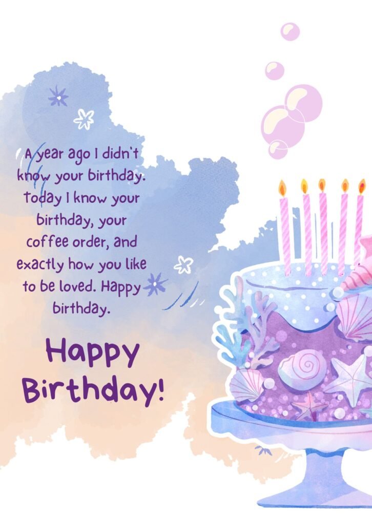 First Birthday Together