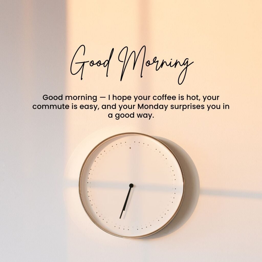 Good Morning Monday Wishes