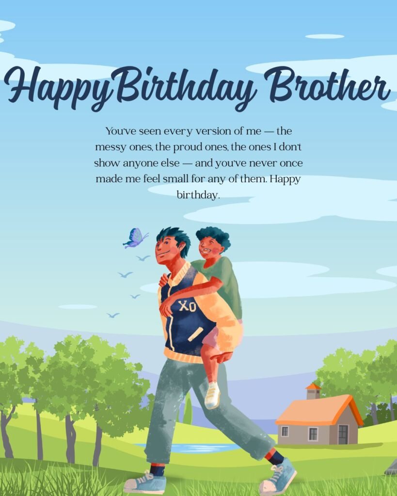 Heart Touching Birthday Wishes for Brother