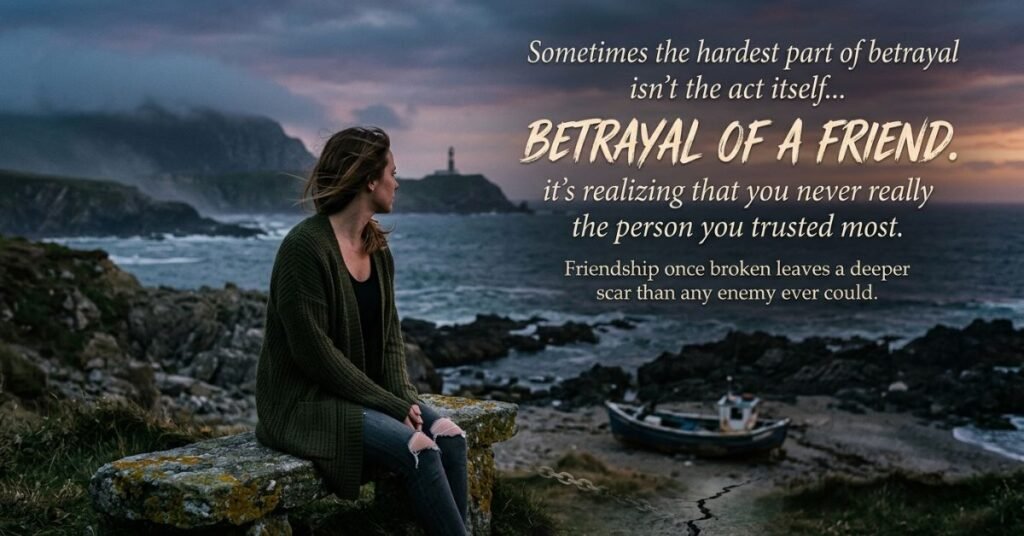Heart Touching Sad Betrayal Friendship Quotes