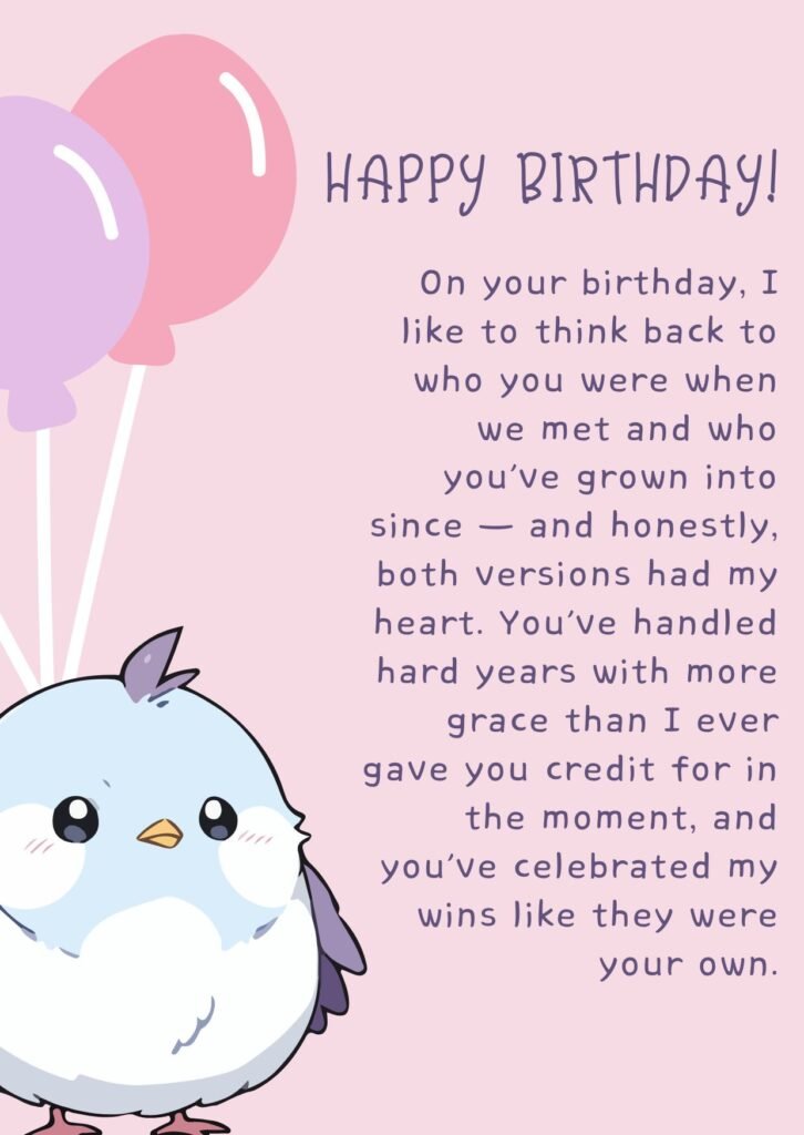 Long Birthday Wishes