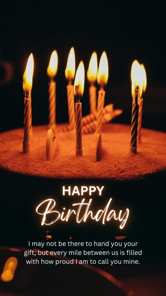 Long-Distance Birthday Wishes for Husband