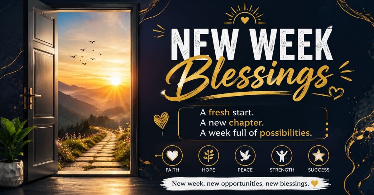 New Week Blessings