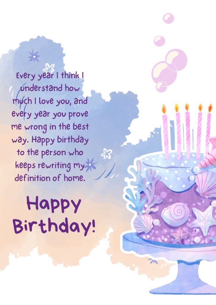 Romantic Birthday Wishes
