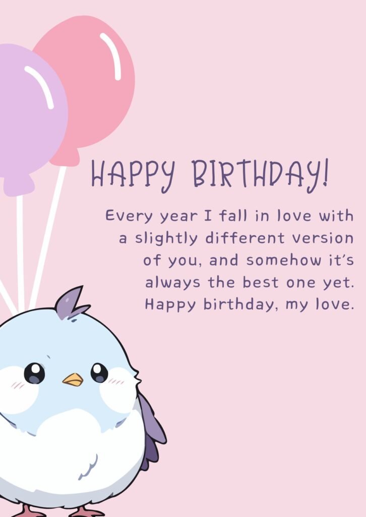 Romantic Birthday Wishes for Husband