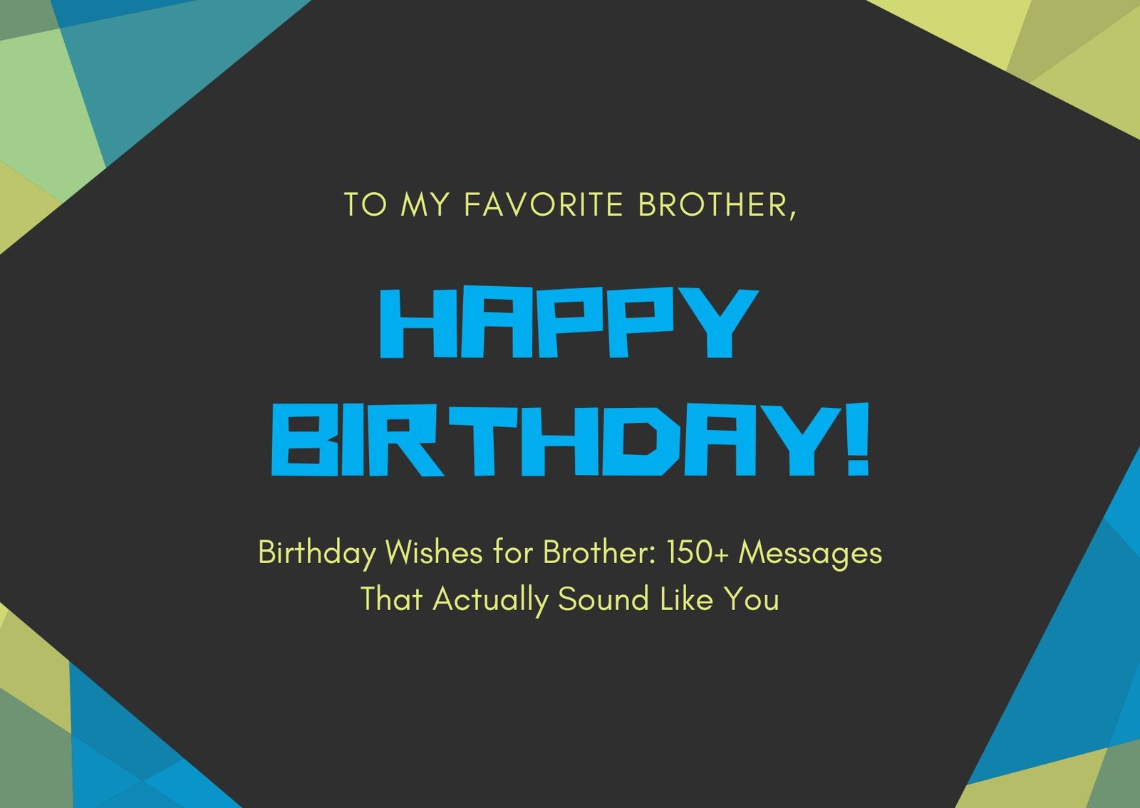 birthday wishes for brother