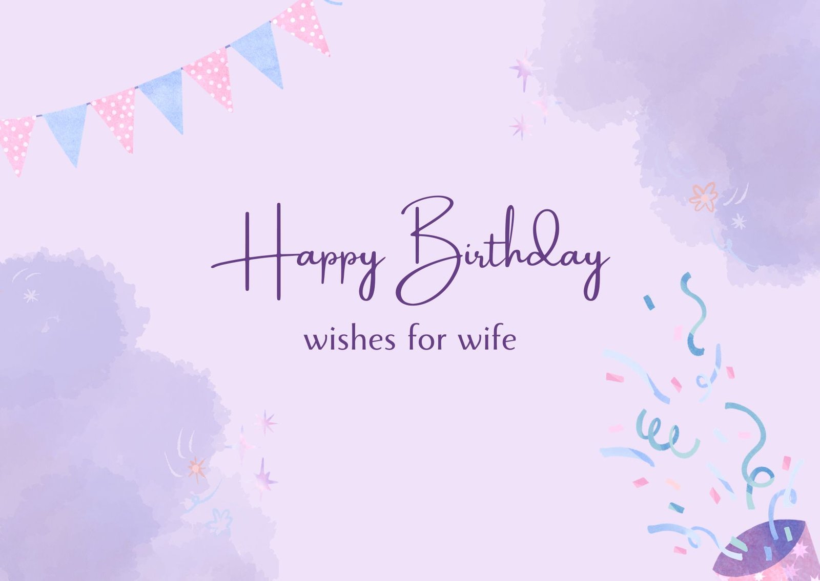 birthday wishes for wife