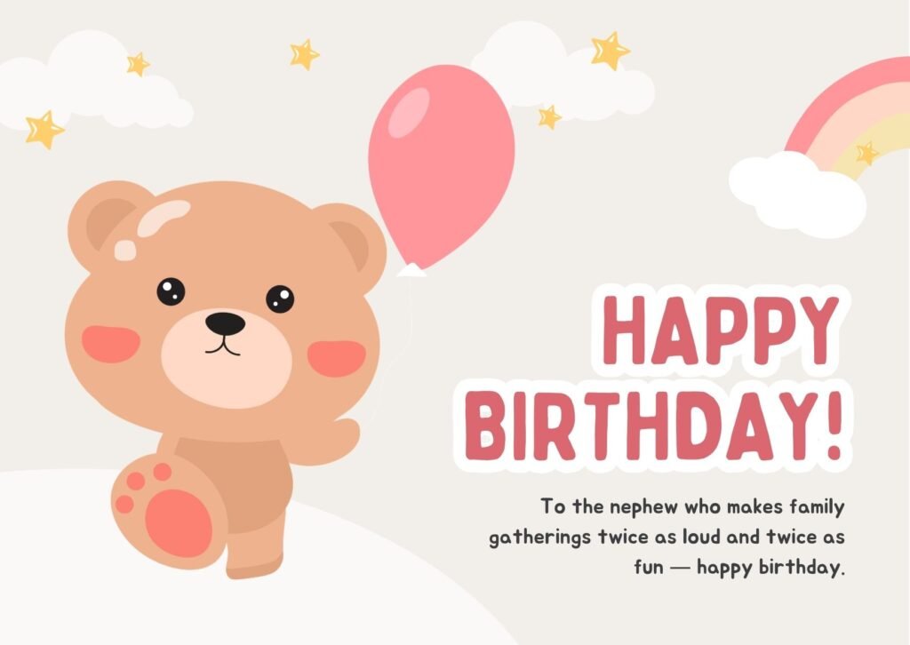 Birthday Wishes for Nephew