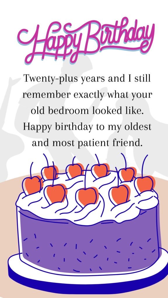 Birthday Wishes for a Childhood Best Friend