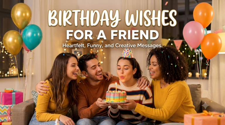 Two friends laughing together while celebrating a birthday with cake