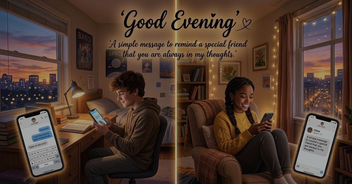 Good Evening Message for Friend