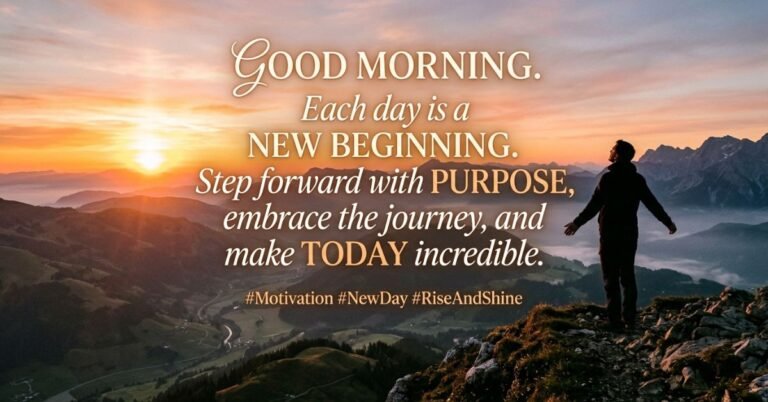 Good Morning Motivational Quotes