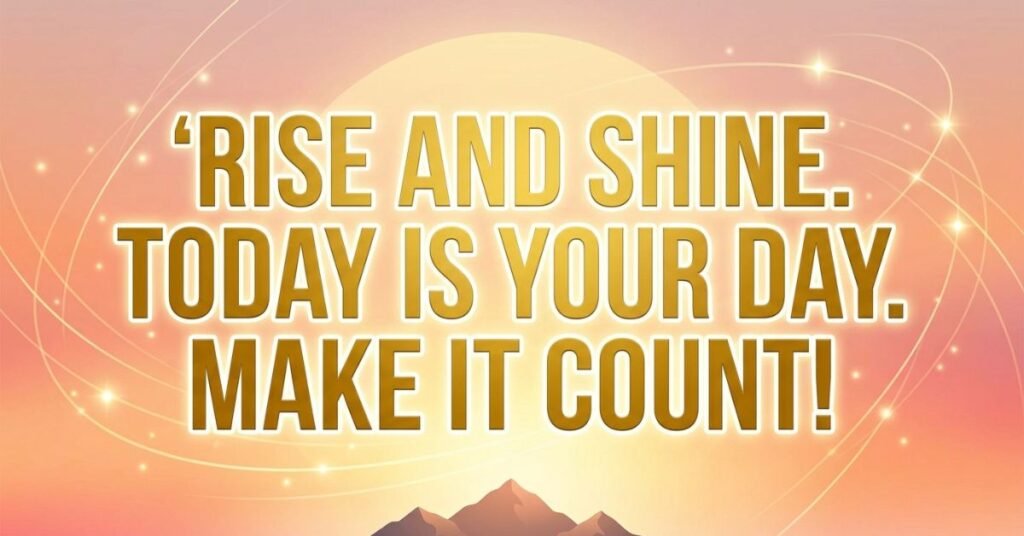 Good Morning Quotes for a Positive Mindset