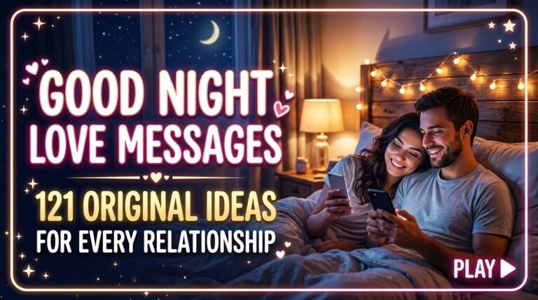 Good Night Love Messages