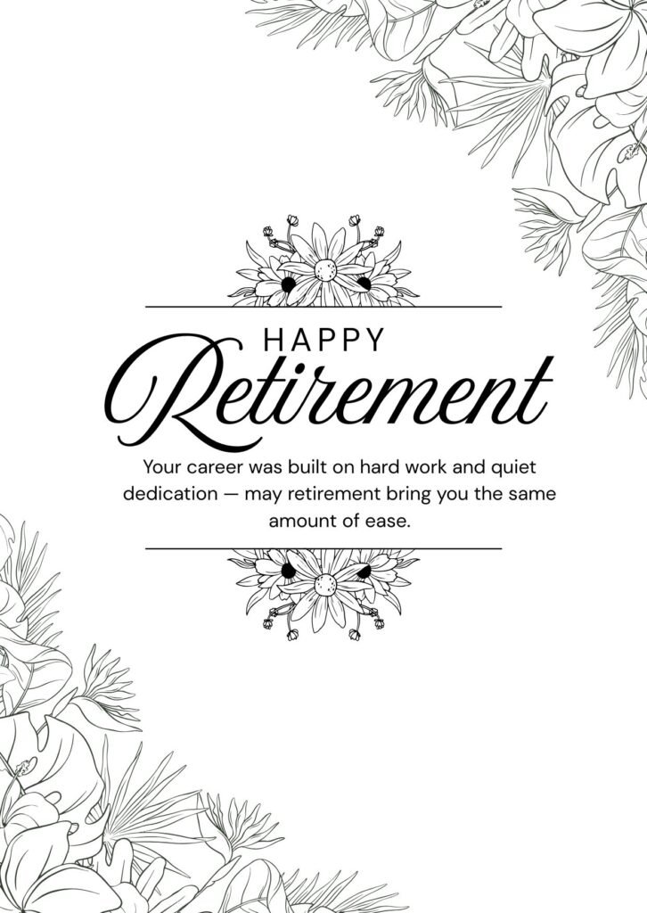 Happy Retirement Wishes