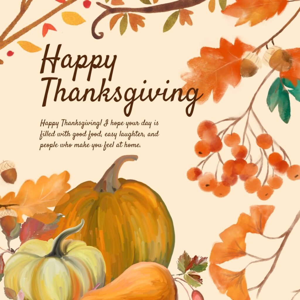 Happy Thanksgiving Day Wishes
