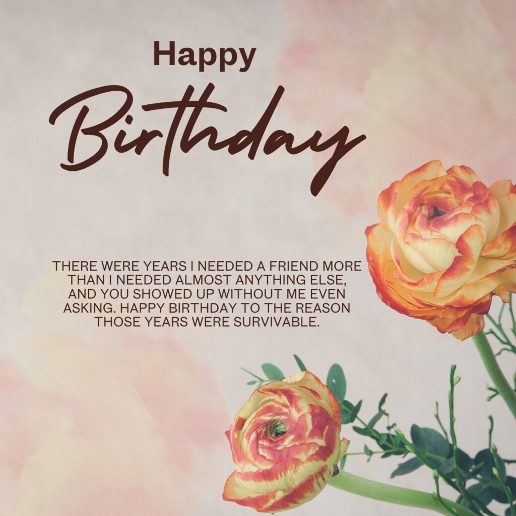 Heart-Touching Birthday Wishes for a Friend