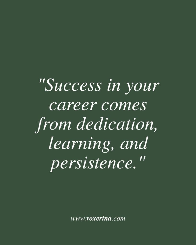 Motivational Quotes for Career Success