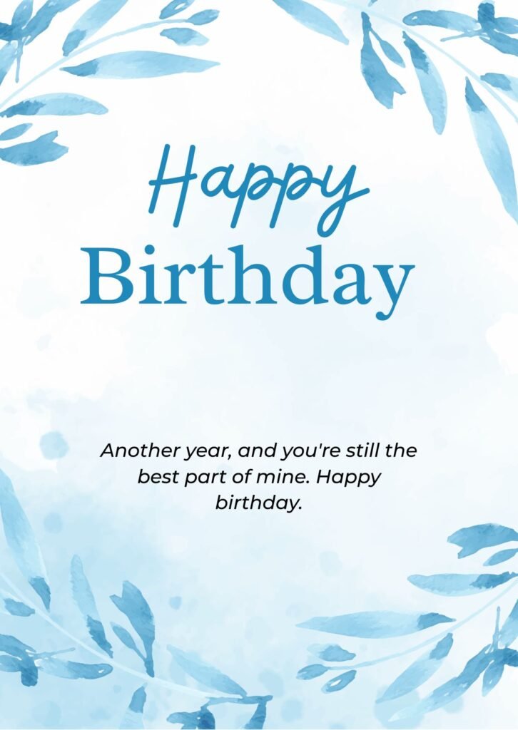 Short Birthday Wishes