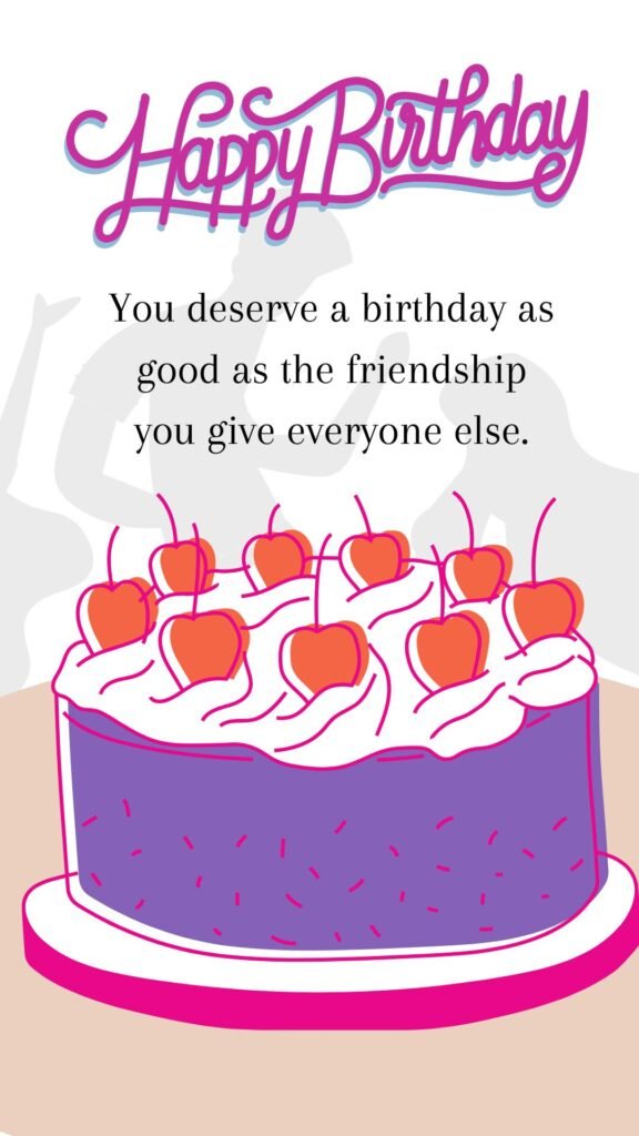 Short Birthday Wishes for Best Friend